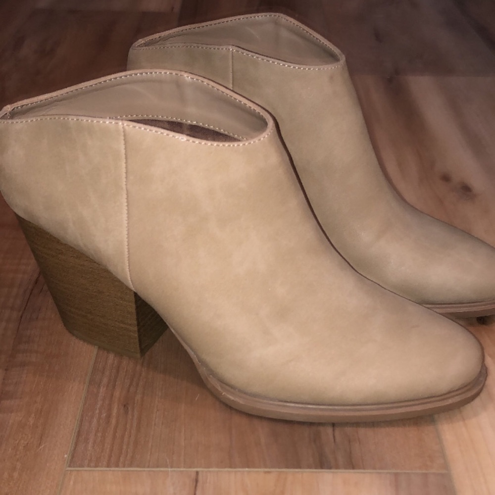 Tan Booties